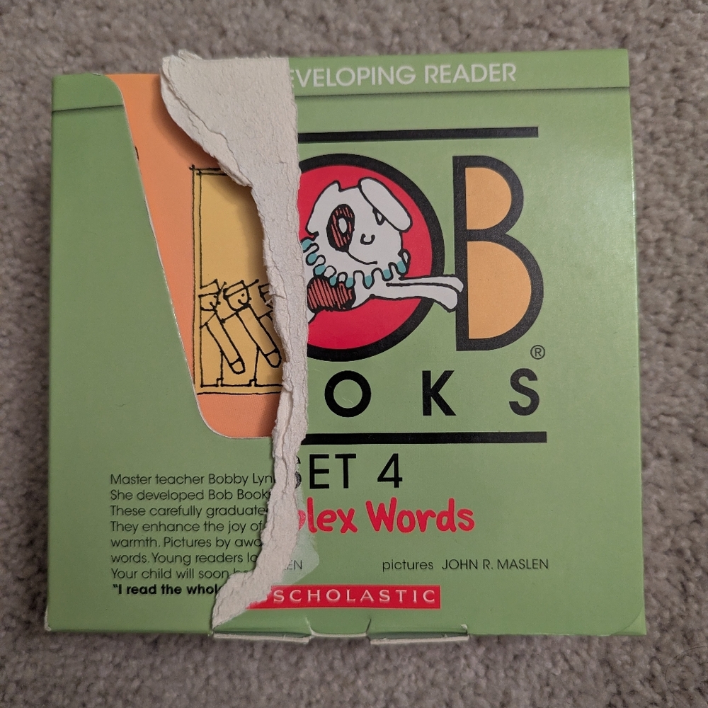 Bob Books Set 4 Complex Words